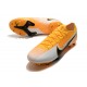 Nike Mercurial Vapor 13 Elite FG Low-Top White Orange Black Men Soccer Cleats 