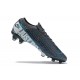 Nike Mercurial Vapor 13 Elite FG Mixtz Gray Black Low-top For Men Soccer Cleats 