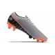 Nike Mercurial Vapor 13 Elite FG Orange Gray Black Green Low-top For Men Soccer Cleats 