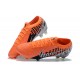 Nike Mercurial Vapor 13 Elite FG Orange Gray Black Low-top For Men Soccer Cleats