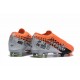 Nike Mercurial Vapor 13 Elite FG Orange Gray Black Low-top For Men Soccer Cleats 