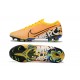 Nike Mercurial Vapor 13 Elite FG Orange Yellow Red Black Low-top For Men Soccer Cleats 