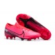 Nike Mercurial Vapor 13 Elite FG Pink Black Gray Low-top For Men Soccer Cleats 