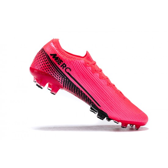 Nike Mercurial Vapor 13 Elite FG Pink Black Gray Low-top For Men Soccer Cleats 