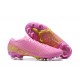 Nike Mercurial Vapor 13 Elite FG Pink Gold Low-top For Men Soccer Cleats 