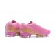 Nike Mercurial Vapor 13 Elite FG Pink Gold Low-top For Men Soccer Cleats 