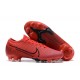 Nike Mercurial Vapor 13 Elite FG Red Black Low-top For Men Soccer Cleats