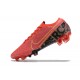 Nike Mercurial Vapor 13 Elite FG Red Black Orange Low-top For Men Soccer Cleats