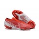 Nike Mercurial Vapor 13 Elite FG Red White Low-top For Men Soccer Cleats