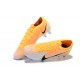 Nike Mercurial Vapor 13 Elite FG Yellow Orange Black White Low-top For Men Soccer Cleats