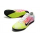 Nike Mercurial Vapor 13 Pro TF Low-Top Pink Yellow Blue Men Soccer Cleats