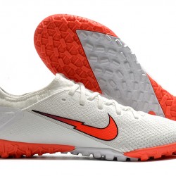 Nike Mercurial Vapor 13 Pro TF White Red Blue Men Soccer Cleats 