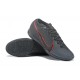 Nike Mercurial Vapor 7 Elite RB Mds IC Black Red Low-top For Men Soccer Cleats 