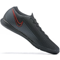 Nike Mercurial Vapor 7 Elite RB Mds IC Black Red Low-top For Men Soccer Cleats 