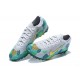 Nike Mercurial Vapor 7 Elite RB Mds IC Green Gray Gold Low-top For Men Soccer Cleats 