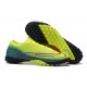 Nike Mercurial Vapor 7 Elite RB Mds IC Green Yellow Red Low-top For Men Soccer Cleats