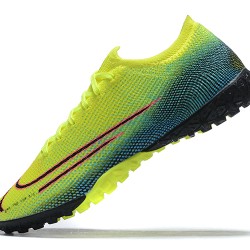 Nike Mercurial Vapor 7 Elite RB Mds IC Green Yellow Red Low-top For Men Soccer Cleats 