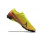 Nike Mercurial Vapor 7 Elite RB Mds IC Green Yellow Red Low-top For Men Soccer Cleats 