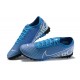 Nike Mercurial Vapor 7 Elite TF Blue White Black Low-top For Men Soccer Cleats 