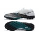 Nike Mercurial Vapor 7 Elite TF Green White Black Low-top For Men Soccer Cleats