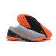 Nike Mercurial Vapor 7 Elite TF Orange Black Gray Low-top For Men Soccer Cleats