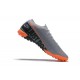 Nike Mercurial Vapor 7 Elite TF Orange Black Gray Low-top For Men Soccer Cleats