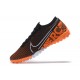 Nike Mercurial Vapor 7 Elite TF Orange White Black Low-top For Men Soccer Cleats 