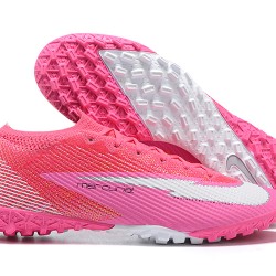 Nike Mercurial Vapor 7 Elite TF Pink White Low-top For Men Soccer Cleats 