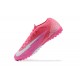 Nike Mercurial Vapor 7 Elite TF Pink White Low-top For Men Soccer Cleats