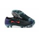 Nike Mercurial Vapor VII 13 Elite FG Black Orange Black Low-top For Men Soccer Cleats