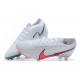 Nike Mercurial Vapor VII 13 Elite FG White Pink Blue Green Low-top For Men Soccer Cleats