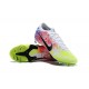 Nike Mercurial Vapor XII 13 Elite FG Yellow Green Blue Pink Low-top For Men Soccer Cleats