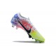 Nike Mercurial Vapor XII 13 Elite FG Yellow Green Blue Pink Low-top For Men Soccer Cleats