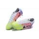 Nike Mercurial Vapor XII 13 Elite FG Yellow Green Blue Pink Low-top For Men Soccer Cleats