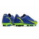 Nike Mercurial Vapor XIV Academy AG Low-top Blue Yellow Women And Men Soccer Cleats