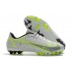 Nike Mercurial Vapor XIV Academy AG Low-top Grey Yellow Women And Men Soccer Cleats 