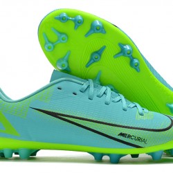 Nike Mercurial Vapor XIV Academy AG Low-top Turqoise Women And Men Soccer Cleats 