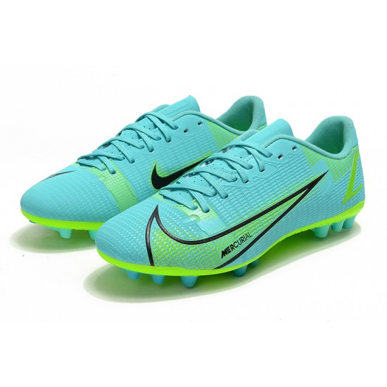 Nike Mercurial Vapor XIV Academy AG Low-top Turqoise Women And Men Soccer Cleats