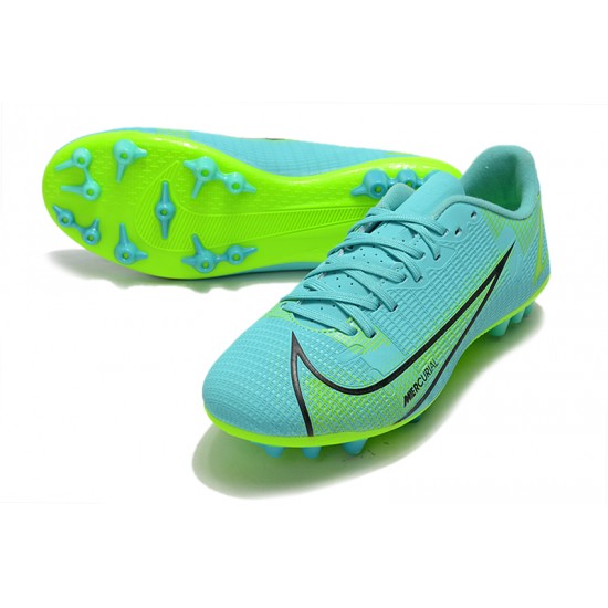 Nike Mercurial Vapor XIV Academy AG Low-top Turqoise Women And Men Soccer Cleats