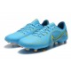 Nike Mercurial Vapor XIV Academy FG Low-top Blue Yellow Men Soccer Cleats 
