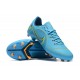 Nike Mercurial Vapor XIV Academy FG Low-top Blue Yellow Men Soccer Cleats 