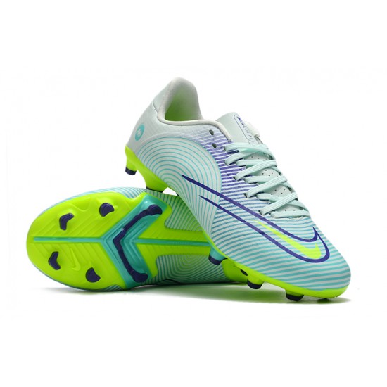 Nike Mercurial Vapor XIV Academy FG Low-top Turqoise Green Men Soccer Cleats