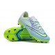 Nike Mercurial Vapor XIV Academy FG Low-top Turqoise Green Men Soccer Cleats 