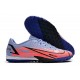 Nike Mercurial Vapor XIV Academy TF Low-top Pink Blue Men Soccer Cleats 