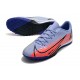 Nike Mercurial Vapor XIV Academy TF Low-top Pink Blue Men Soccer Cleats 