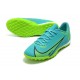 Nike Mercurial Vapor XIV Academy TF Low-top Turqoise Green Black Men Soccer Cleats 