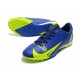 Nike Mercurial Vapor XIV Academy TF Low-top Yellow Blue Men Soccer Cleats