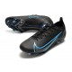 Nike Mercurial Vapor XIV Elite FG Low-top Black Blue Men Soccer Cleats