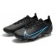 Nike Mercurial Vapor XIV Elite FG Low-top Black Blue Men Soccer Cleats