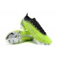 Nike Mercurial Vapor XIV Elite FG Low-top Black Green Sliver Men Soccer Cleats 